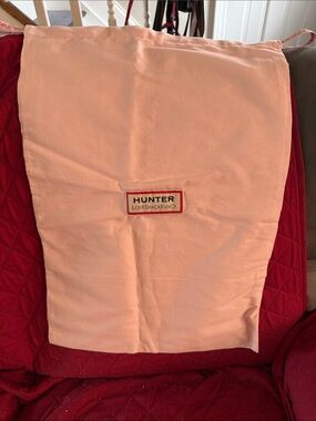 Hunter bag for boots pink